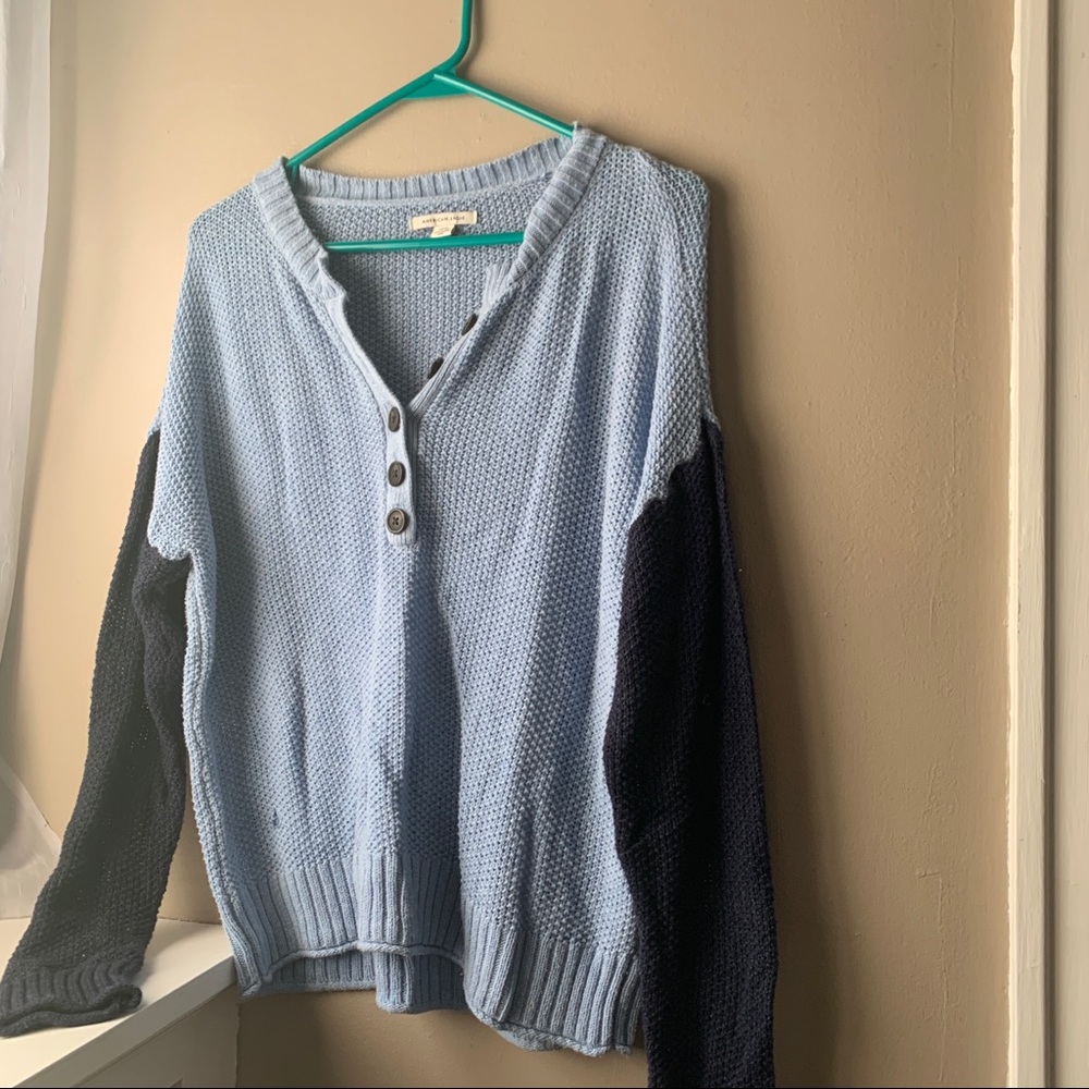 AE Color-blocked Sweater